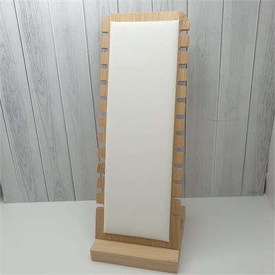 Подставка зубчики скл2-014  это.кож бел 26×10см 014 - фото 12671