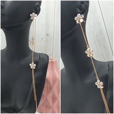 Серьги Swarovski оп-6986 6986