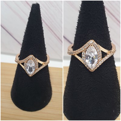 Кольцо оп-12900 Прозрачный 12900