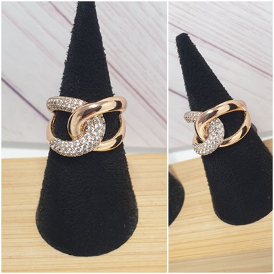 Кольцо оп-12889 Прозрачный 12889