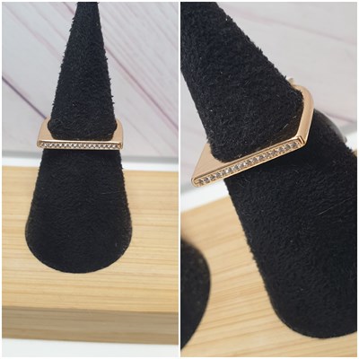 Кольцо оп12899  Прозрачный 12899