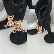 Серьги Swarovski оп-10890 прозрачный 10890