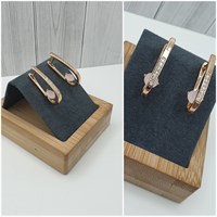 Серьги оп-4339 розовый 4339