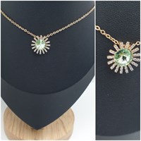 Подвеска Swarovski оп-12728 зелёный 12728