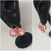 Серьги  Swarovski оп-13041/12мм 13041