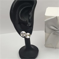 Серьги пуссеты Swarovski оп-13258... /7мм 13258....